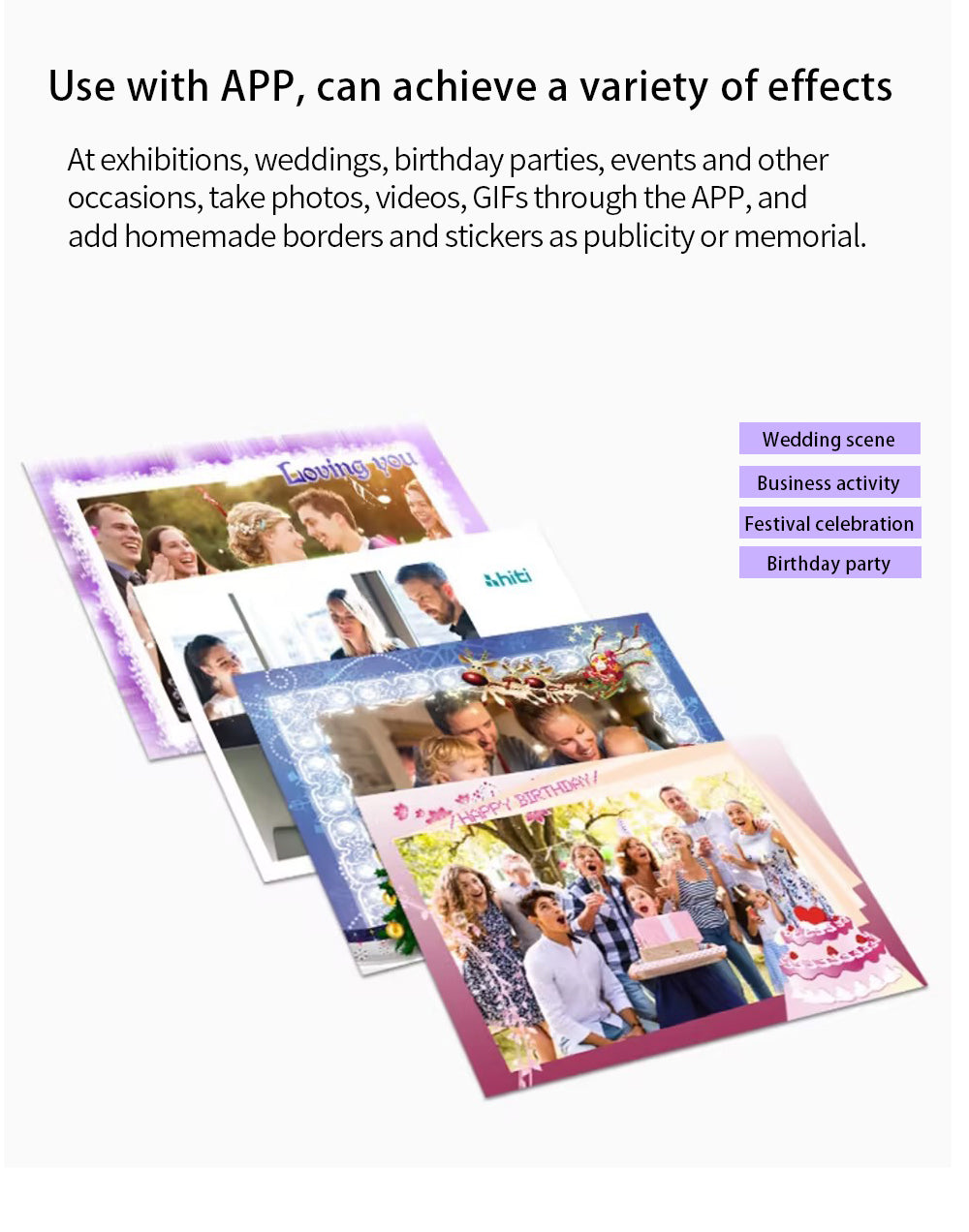 Oval RGB iPad Photo Booth | Lightweight, Customizable, and Ready for Events