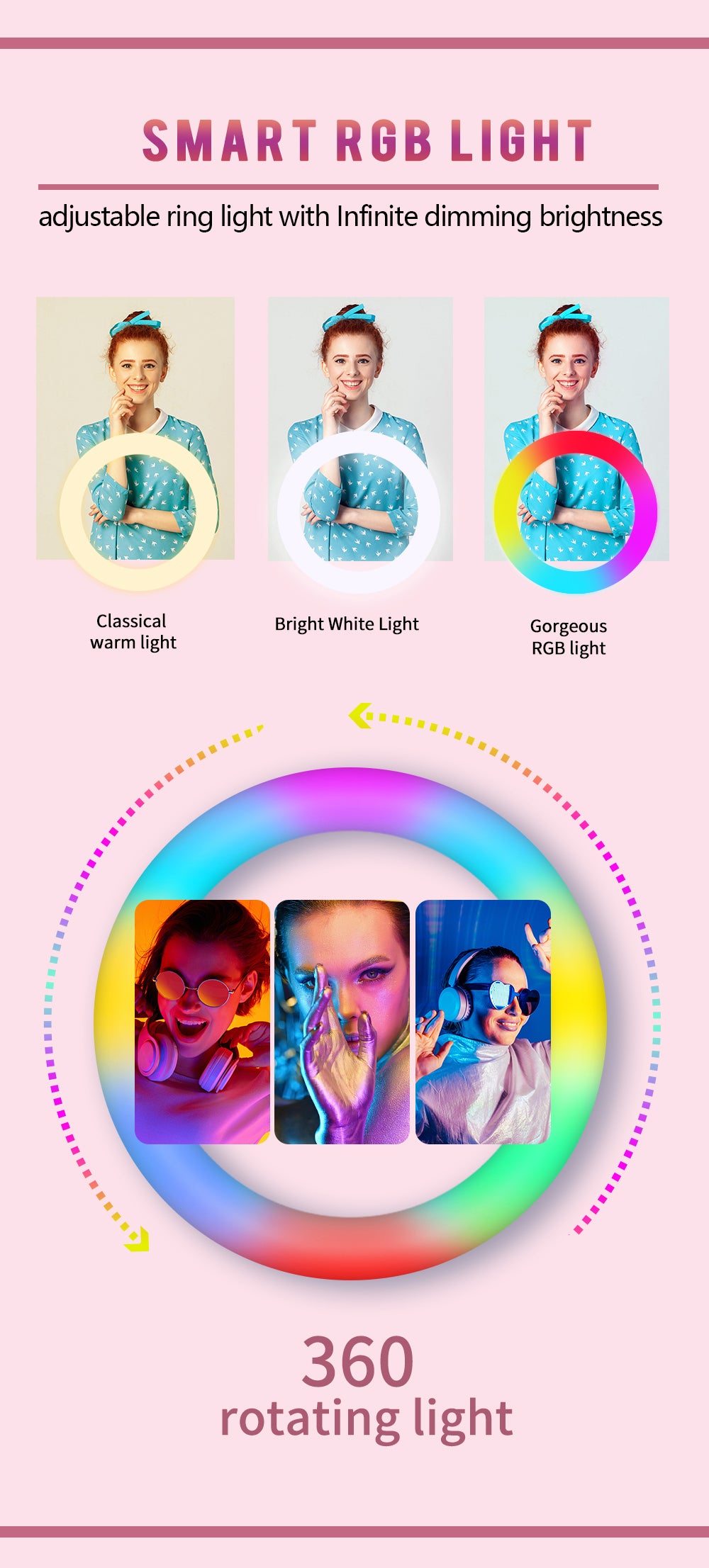 Round iPad DSLR Camera Photo Booth